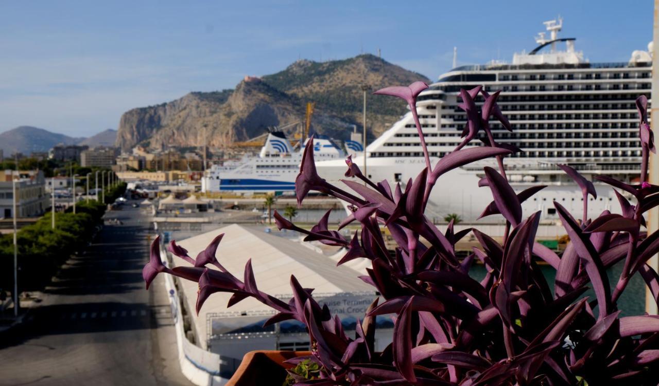 Attico Con Terrazza Sul Porto Daire Palermo Dış mekan fotoğraf